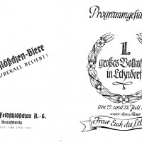 Volksfestzeitung 1950